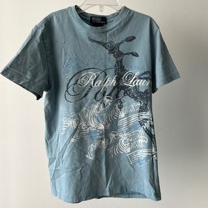 POLO by Ralph Lauren kids logo T-shirt S 8